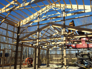 Home Construction with Skid-Lift Home Construction with Skid-Lift