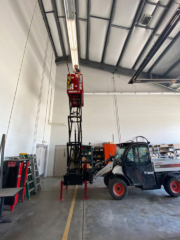 Maintaining-Lights-in-Hanger
