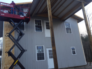 Home Construction with Skid-Lift Home Construction with Skid-Lift